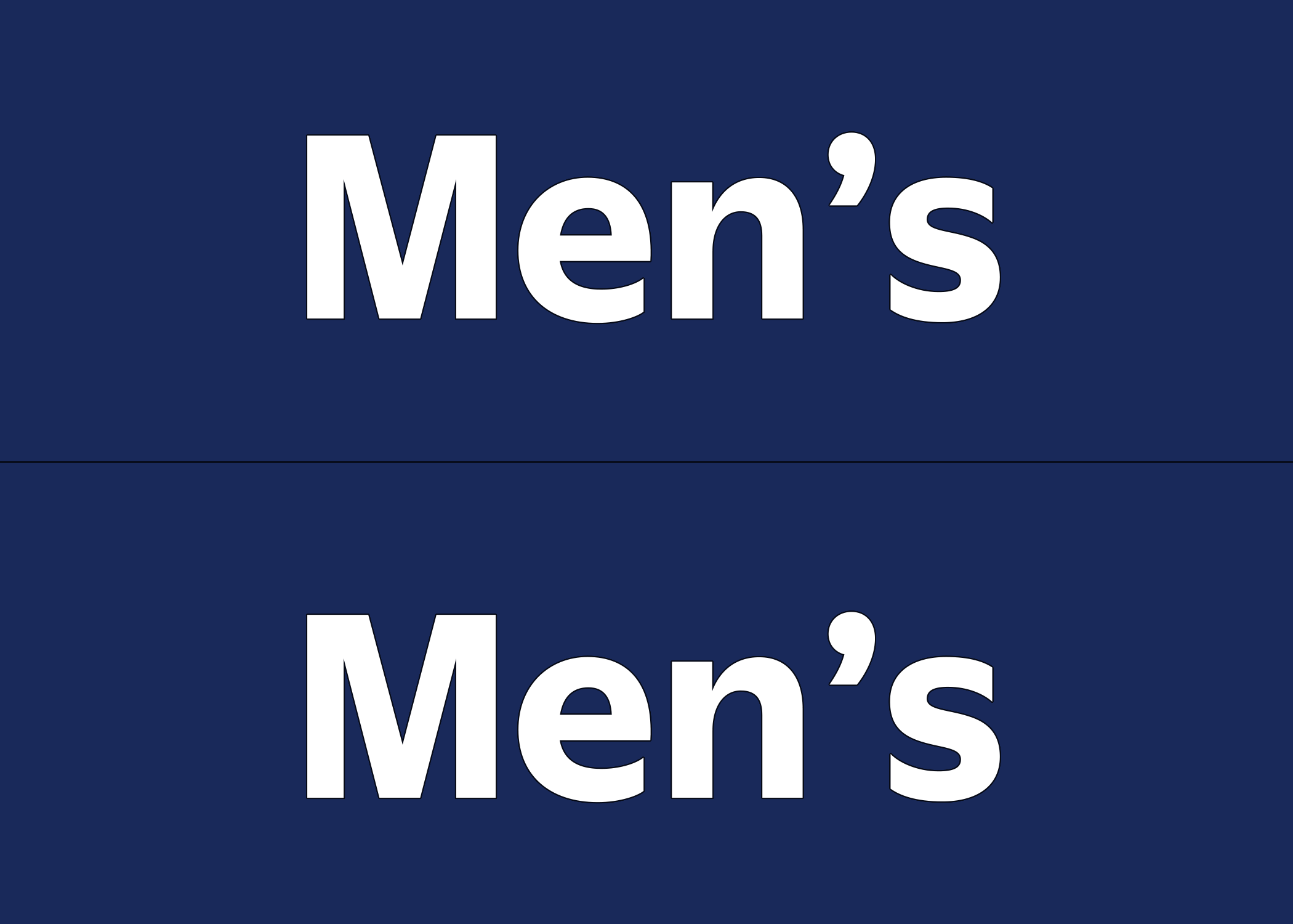 Men's